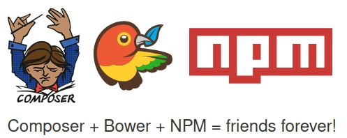 Asset Packagist – установка пакетов Bower и NPM как собственные пакеты Composer
